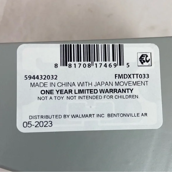 Time & Tru Women’s Wristwatch & Bracelet Set Rose Gold Tone Crystal Accents New - Picture 8 of 10